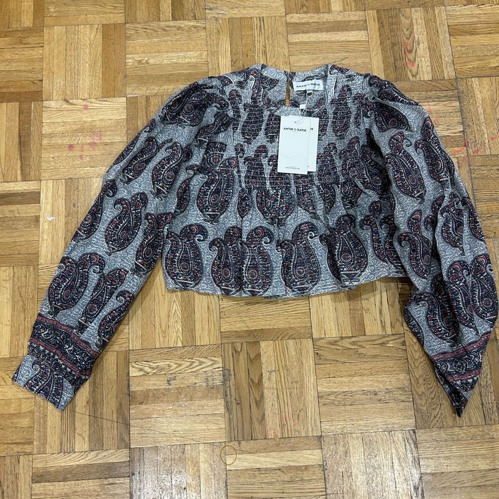 BNWT Antik Batik crop top size small